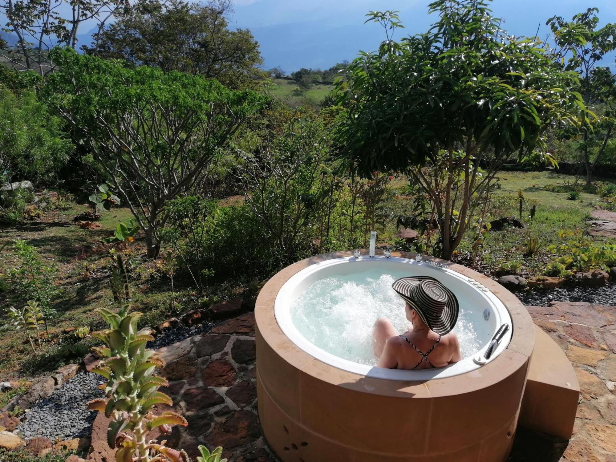 El Paraiso Posada Finca San Vicente Barichara Exterior foto